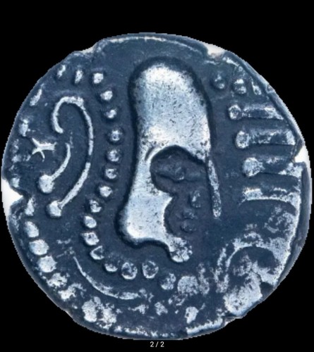 India Later Indo-Sasanians in Gujarat (950-1050 CE) AR Drachma / Gadhiya Paisa - Picture 2 of 3