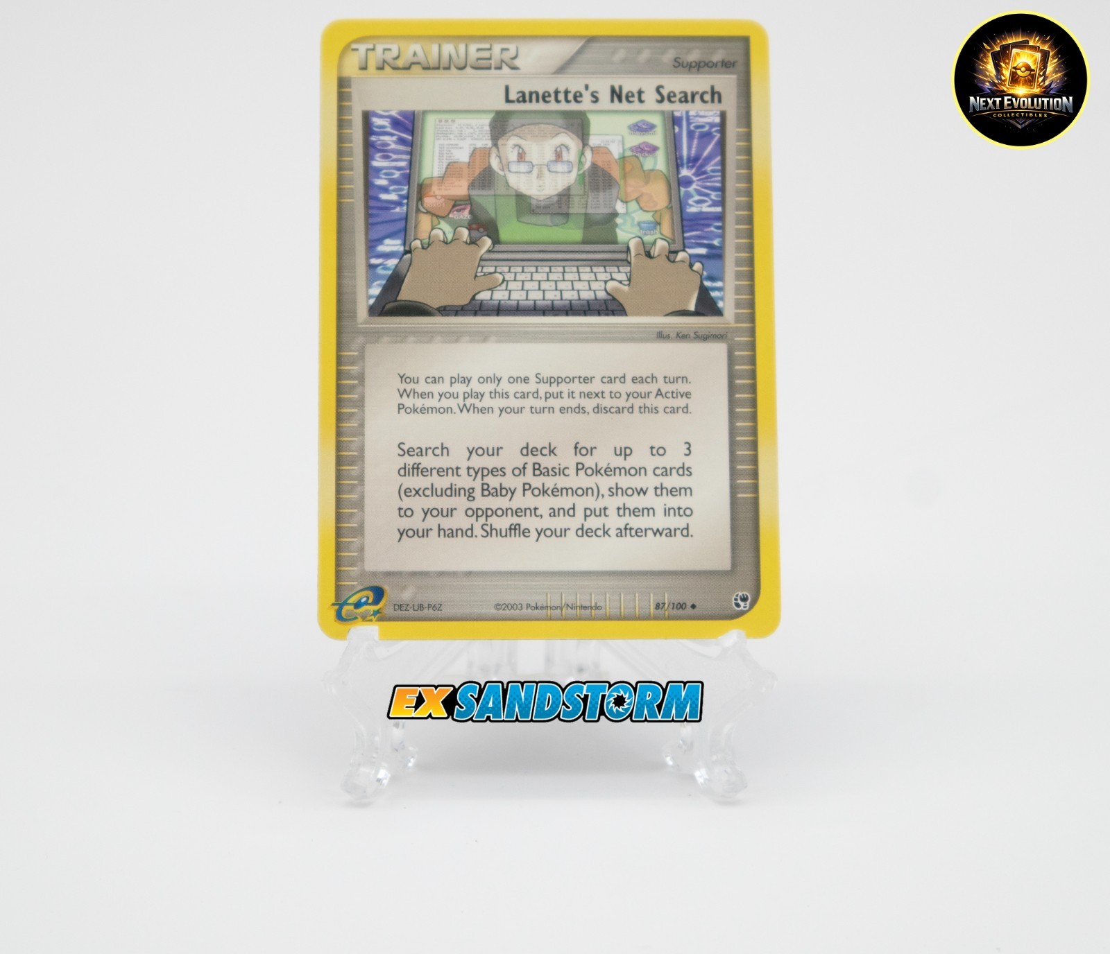 Lanette's Net Search Uncommon Sandstorm 87/100 NM