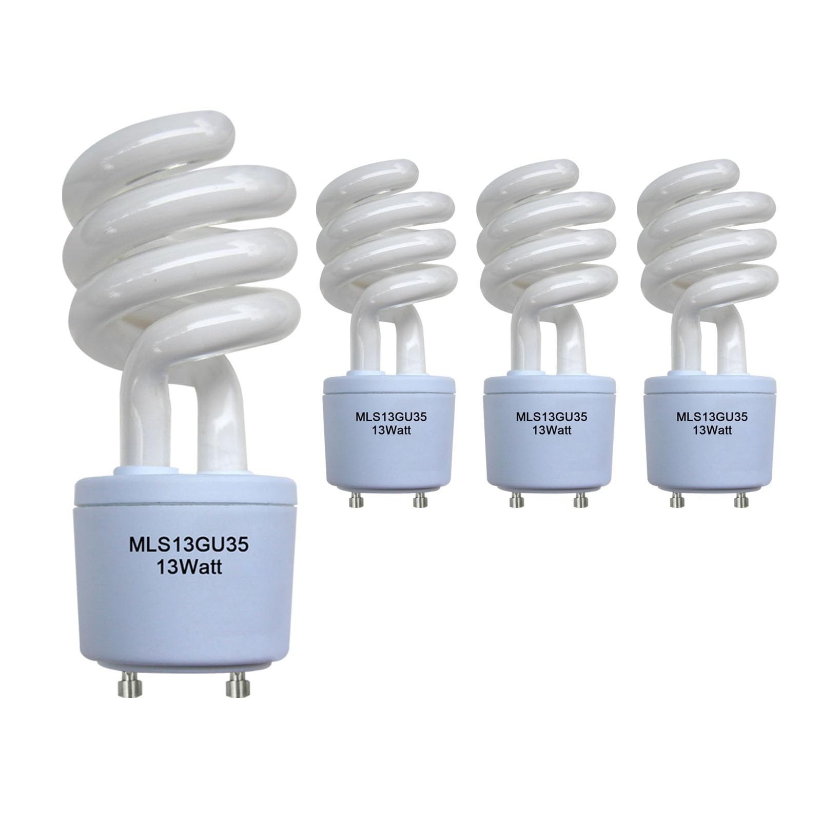 MLS13GU35 Light Bulb,13W Spiral Bulb for Panasonic VQL5 Exha