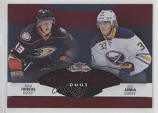 2014 Fleer Showcase Hot Prospects Duos Red Glow /27 Joel Armia Max Friberg 0o5t