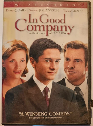 IN GOOD COMPANY DVD 2004 WIDESCREEN DENNIS QUAID SEARLETT JOHANSSON TOPHE GRACE*