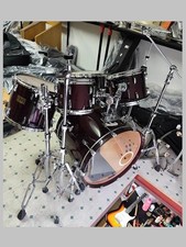 Pearl Master Custom Extra Maple Shell Mrx 924 Bhp # 100 Colore Vinaccio - usata