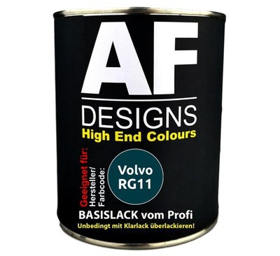 500ml Autolack für Volvo RG11 Turkish Green  Autolack Spritzfertig