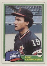 1981 Topps Bert Campaneris #410 0bd6