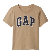 Gap Kids New Khaki Logo Tee Shirt Size Large