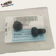 2X Supercharger Radiator Exhaust Bolts OEM For Audi Q7 Q5 A6 A7 Touareg Cayenne