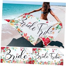 Pcs Bride Beach Towel Bridesmaids Beach Towel Set 60 x 30 Inch Bride Tribe 8