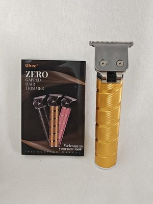 Premium Cordless Beard and Hair Trimmer for Men Professional T-Blade Zero Ufree