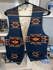 Gilet Vintage Riflessi Rocce Rosse Ottime Condizioni - Donna Medium