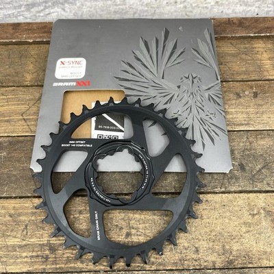 SRAM XX1 Eagle 34T Chainring Direct Mount X-Sync 3mm Offset Black