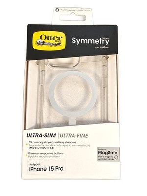 OtterBox Symmetry Clear für MagSafe iPhone 15 Pro ''wie neu''