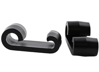 2er - 10er Expander Doppelhaken Kunststoff Ø8 mm Planenhaken, Gummiseil-Haken