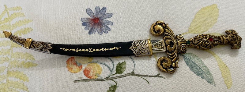 Vintage Sword Letter Opener!