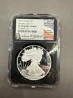 2021-W American Silver Eagle T-1 NGC PF70 Ultra Cameo Anna Cabral Signature