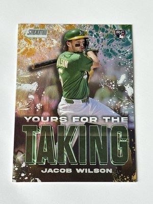 2025 topps stadium club JACOB WILSON yours for the taking ROOKIE