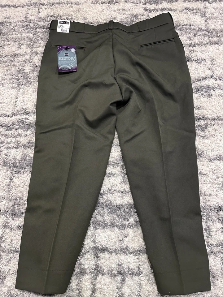 VTG Flying Cross by Fechheimer Olive Green Uniform Pants 44 X 28 Style 32215 - Image 2 of 4