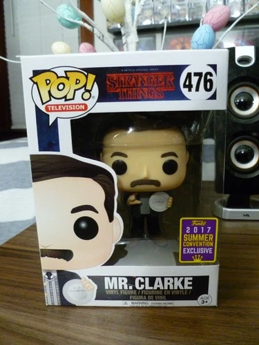 Mr. Clarke #476 Stranger Things 2017 Summer Convention Exclusive Funko Pop
