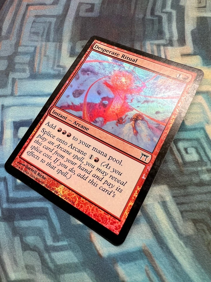 MTG Foil Desperate Ritual EX/LP- Champions of Kamigawa - Image 4 of 4