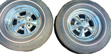 Vintage Cragar Ss 14x7 Wheels Rounded Spoke Pair Unilug 5x4.54.755.0 Survivor