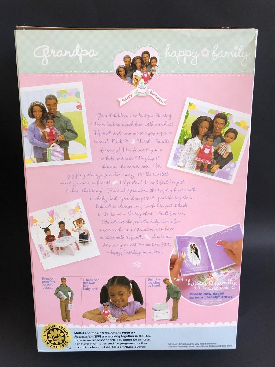 2003 Mattel Barbie Happy Family Neighborhood African American