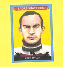 2023 Sportkings Volume 4 #146 Fred Taylor Blue Border Card Hockey
