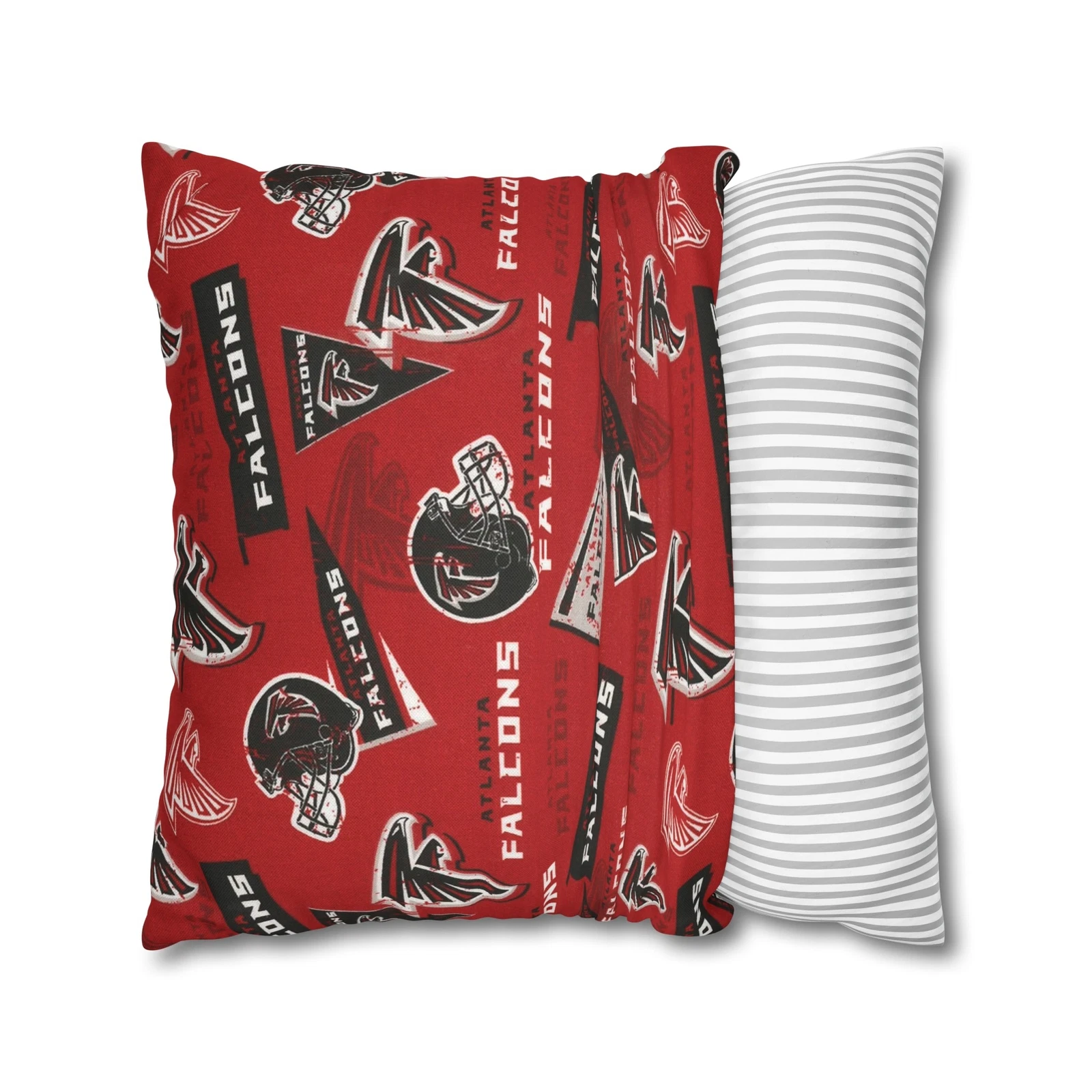Atlanta Falcons Spun Square Pillow Cover