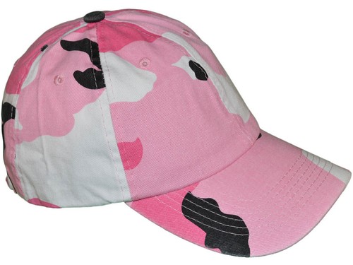 PINK Camouflage Military Low Profile 