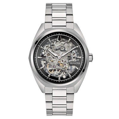 Bulova Surveyor Skeleton Automatik Uhr 96a293