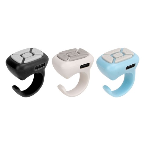 BT Remote Control Ring USB Rechargeable App Page Turner For Tik Tok For Kind GS0 - Photo 2 sur 21