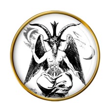 Baphomet Satanico Spilla