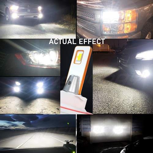 9008+5202/2504 LED Combo Headlight Hi-Low Beam Fog Light Bulbs white 6000K - Picture 8 of 13