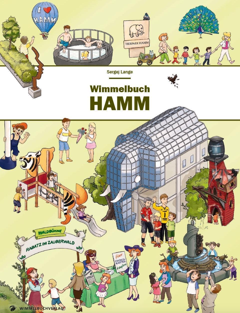 Thumbnail - Sergej Lange | Wimmelbuch Hamm | Buch | Deutsch (2018) | 16 S.