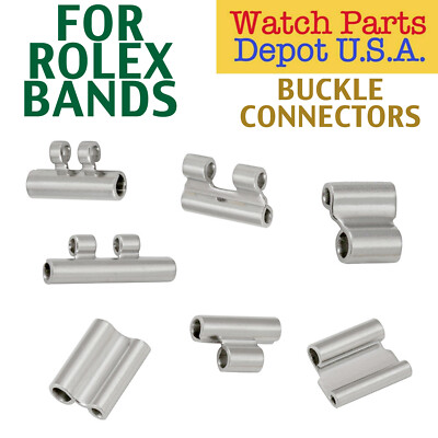 JUBILEE OYSTER WATCH BAND OPENING/OPPOSITE SIDE LINK BUCKLE CONNECTOR FOR ROLEX