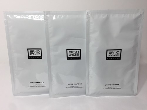 Erno Laszlo White Marble Sheet Mask – Intensive Brightening Maske Für Strahlende Haut