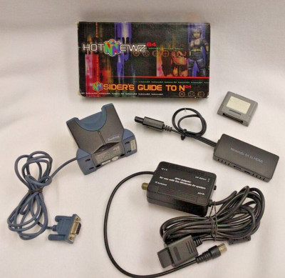 N64 Bundle DexDrive, RFU Adapter, N64 to HDMI, 256K Memory Card