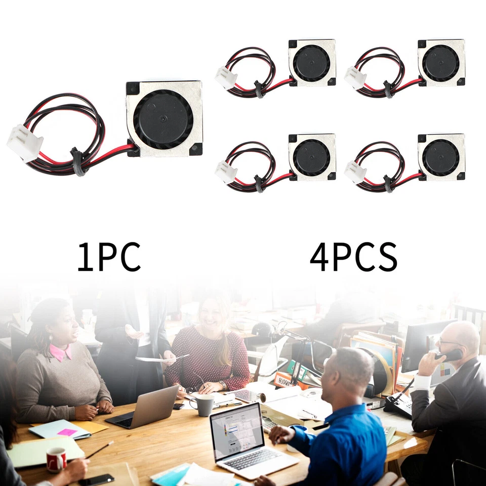 Brushless DC Kühlung Lüfter Fan 5V 20065VS 20x20x6mm Sleeve 2 Pin Wire ah - Bild 4 von 4