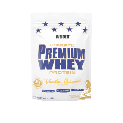 (53 EUR/kg) Weider Premium Whey Protein 500 g Eiweiß Vitamin B6 Amino Fitness