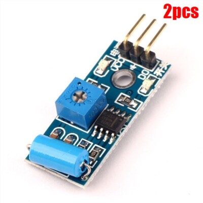 2Pcs Alarm Sensor Module Motion Sensor Module Vibration Switch SW-420 Ic New bf