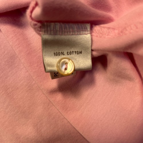 Peter Millar Polo Shirt Cotton Short Sleeve Golf Casual Pink Mens Large - Picture 3 of 6
