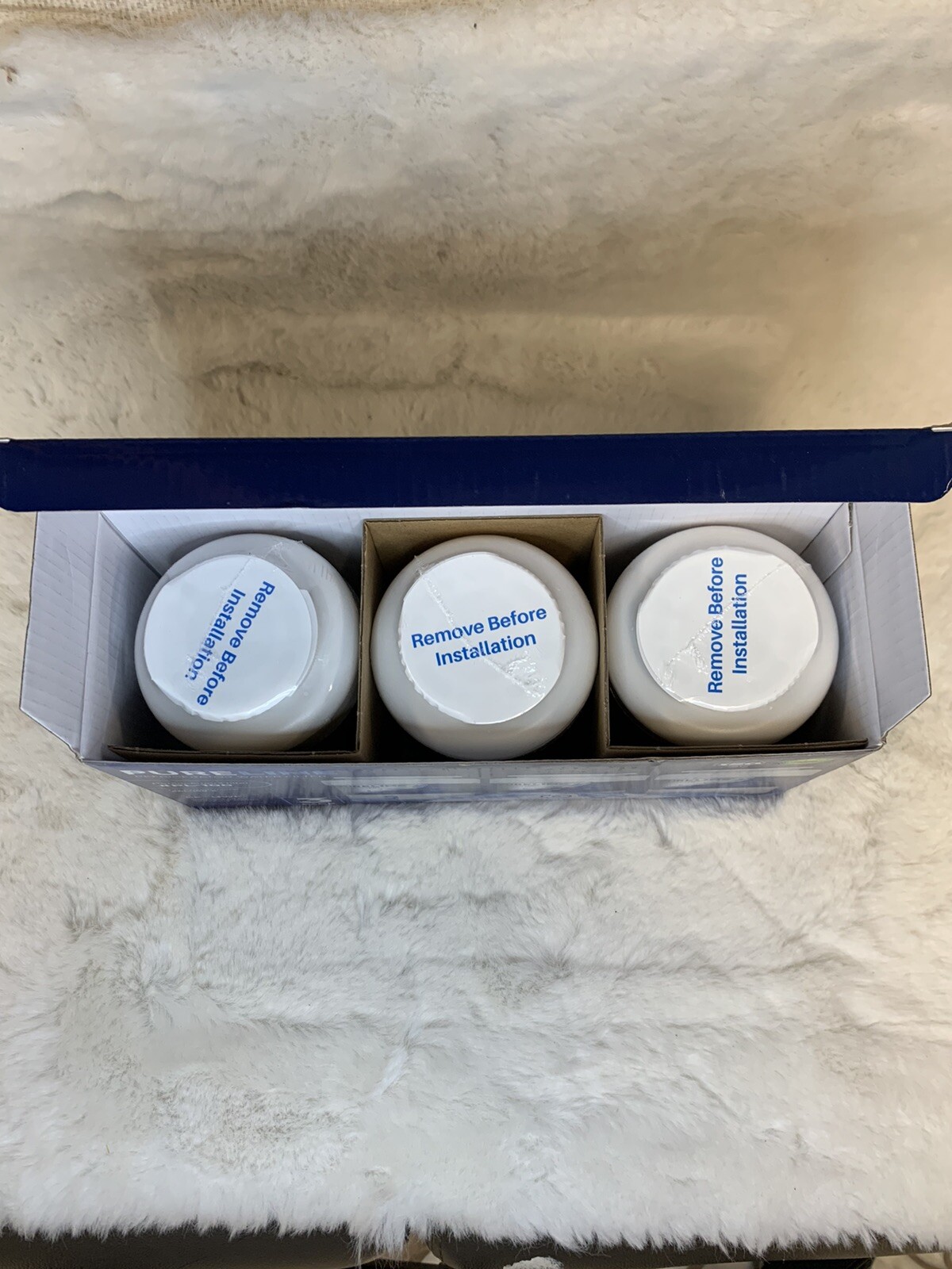 3 PACK PURELINE Refrigerator Water Filter PL100 For System Model Pl