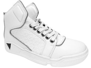 guess white high tops