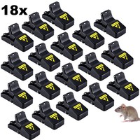 18X Mausefalle MäUsefalle Falle Schlagfalle Tierfalle Maus MäUse Nagetiere M-608