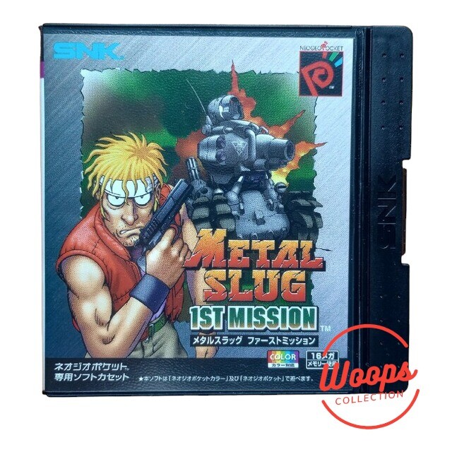 SNK Metal Slug 1st Mission Game Software For Console Neo Geo Pocket Japanese
