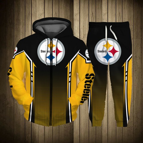 Pittsburgh Steelers Tracksuit Set 2PCS 