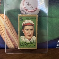 T205 Gold Border Ed Konetchy St Louis Nationals Honest Long Cut VgEx No Creases