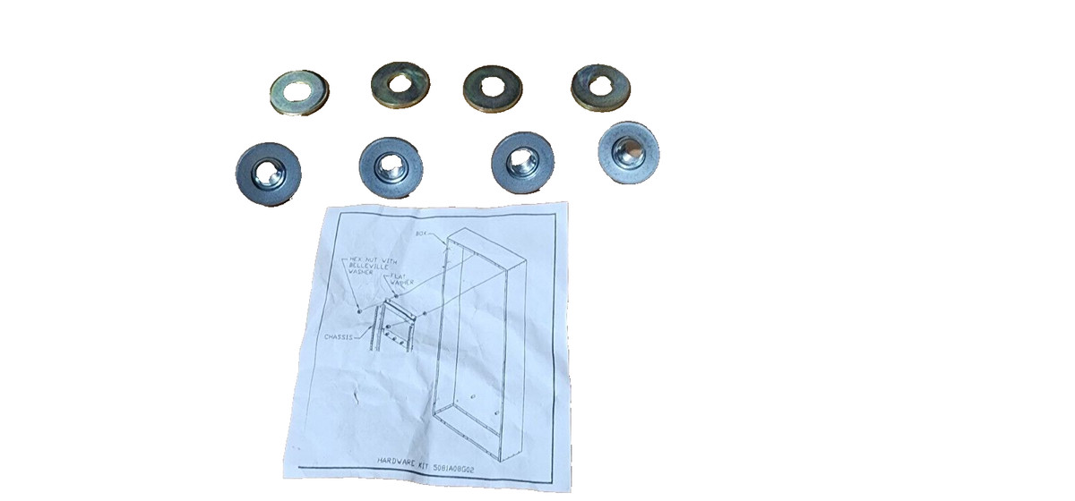 EMSCO 5081A08G02 HARDWARE KIT, PANELBOARD HARDWARE KIT NUTS AND  