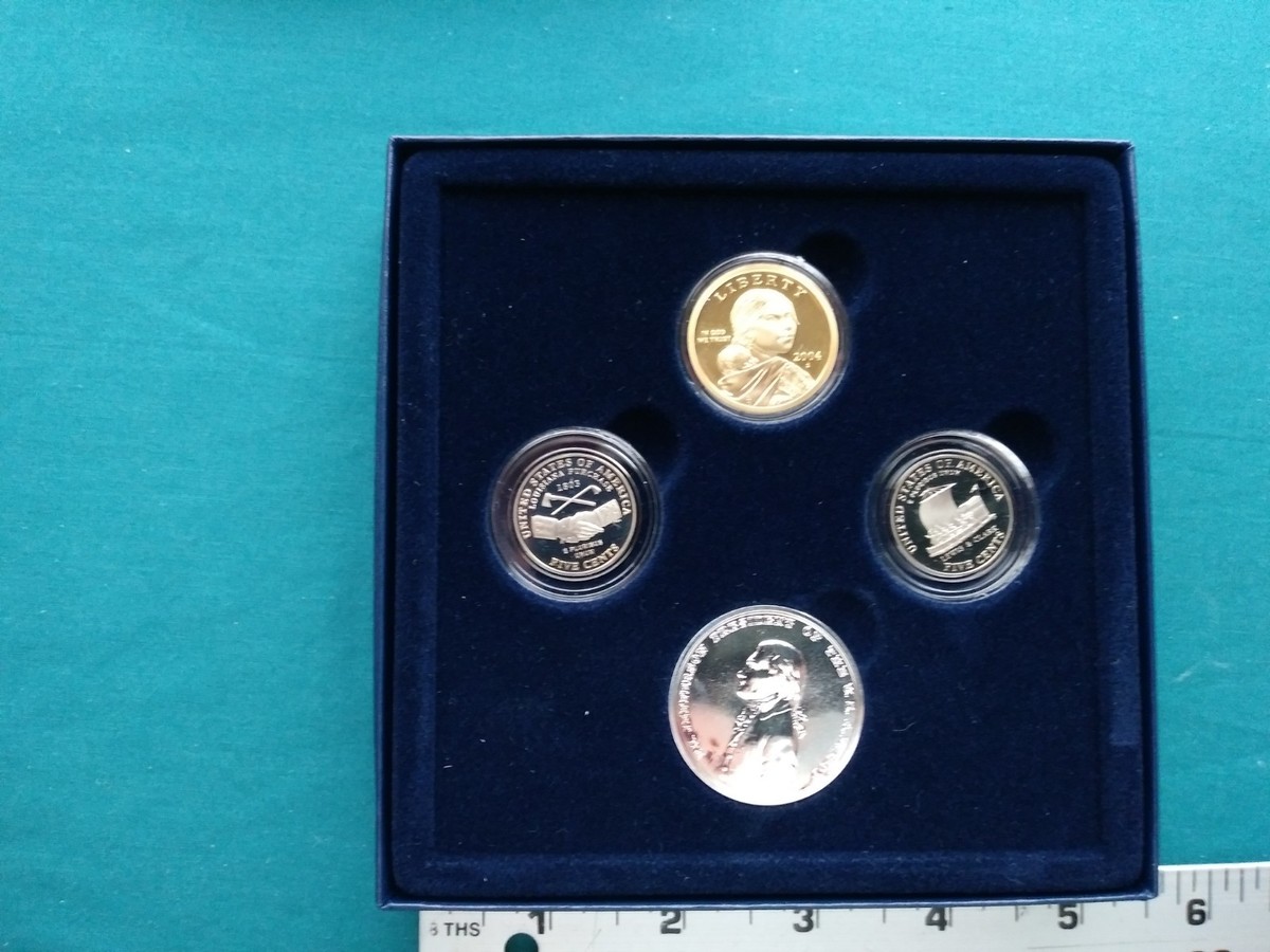 2004 WESTWARD JOURNEY NICKEL SERIES COIN AND MEDAL SET #1043 | eBay