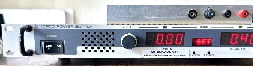 Fuente de alimentación programable montaje en rack KEPCO serie KLP 75-33-1200 75V 33.3A 1200W Foto 3 de 4