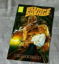 Doc Pat Savage #3 1991 Man of Bronze Brian Stelfreeze Millennium PROMO Poster FN