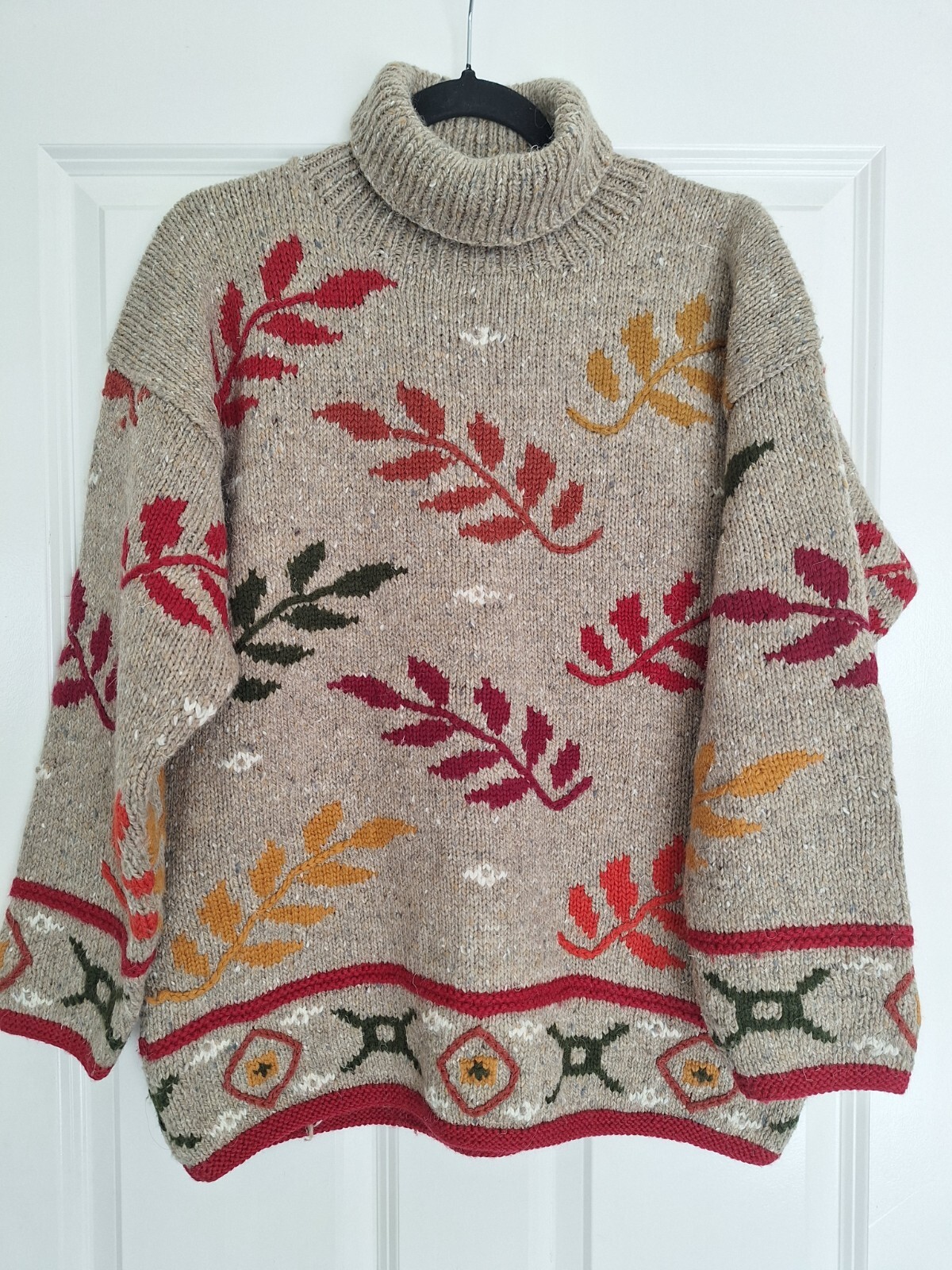 The Limited Handknit Oversized Chunky Heavyweight Gray Womens Sweater size P/S